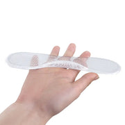 FnLune Soft Rubber Particles Foot Arch Female Seven - point Pad Anti - cocoon Foot Arch Support Flat Female Transparent PU High Heel Insole - FnLune