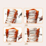 FnLune Splash Ink Trend No Tie Flat Hiking Running Shoe Lace - FnLune