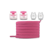 FnLune Spring Lock Shoelaces Without Ties Elastic Laces Sneakers Kids Adult Quick Shoe Laces Rubber Bands Flat No Tie Shoeace Shoes - FnLune