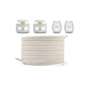 FnLune Spring Lock Shoelaces Without Ties Elastic Laces Sneakers Kids Adult Quick Shoe Laces Rubber Bands Flat No Tie Shoeace Shoes - FnLune