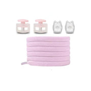FnLune Spring Lock Shoelaces Without Ties Elastic Laces Sneakers Kids Adult Quick Shoe Laces Rubber Bands Flat No Tie Shoeace Shoes - FnLune