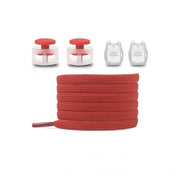 FnLune Spring Lock Shoelaces Without Ties Elastic Laces Sneakers Kids Adult Quick Shoe Laces Rubber Bands Flat No Tie Shoeace Shoes - FnLune