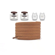 FnLune Spring Lock Shoelaces Without Ties Elastic Laces Sneakers Kids Adult Quick Shoe Laces Rubber Bands Flat No Tie Shoeace Shoes - FnLune