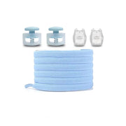 FnLune Spring Lock Shoelaces Without Ties Elastic Laces Sneakers Kids Adult Quick Shoe Laces Rubber Bands Flat No Tie Shoeace Shoes - FnLune