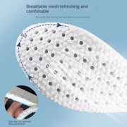 FnLune Super Soft Memory Foam Men Women Sports Running Shock Absorption Soft Basketball Football Sport Insole Military Training Insoles - FnLune