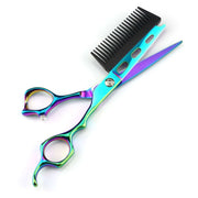 FnLune VG - 10 6 Inch Laser Flat Scissors Hairdressing Scissors - FnLune