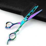 FnLune VG - 10 6 Inch Laser Flat Scissors Hairdressing Scissors - FnLune