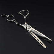 FnLune VG - 10 6.0 Inch Silver Hairdressing Scissors - FnLune