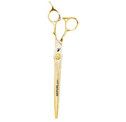 FnLune Vg - 10 7.5Inch Gold Damascus Pattern Hairdressing Scissors - FnLune
