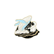 FnLune Whale Astronaut Drift Bottle Pin - FnLune