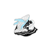 FnLune Whale Astronaut Drift Bottle Pin - FnLune