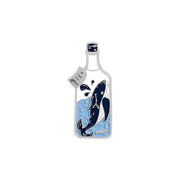 FnLune Whale Astronaut Drift Bottle Pin - FnLune
