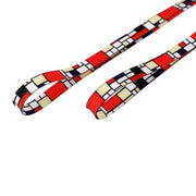 FnLune World Famous Paintings Series Colorful Trend Fashion Colorful Flat Shoelaces Flat Canvas Sneakers Shoe Laces Shoes Strings - FnLune